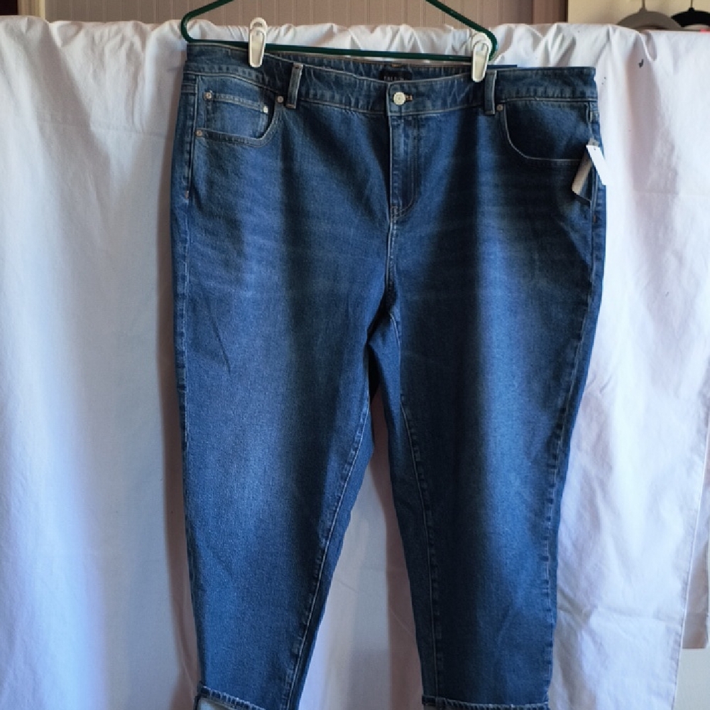 Talbots Dark Blue Ankle Jeans